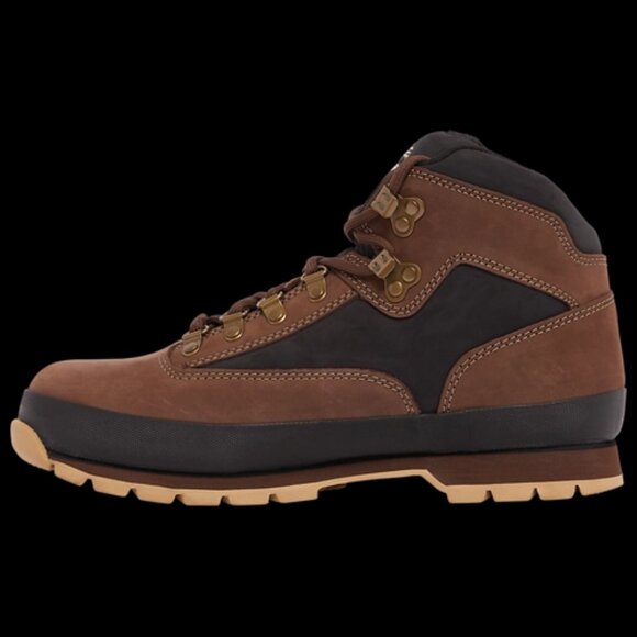 Timberland Euro Hiker Mid - Men's Winter Boots Grey/Black/Brown Size 10 NEW - Picture 14 of 16